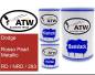 Preview: Dodge, Rosso Pearl Metallic, RD / NRD / 293: 500ml Lackdose + 500ml Klarlack + 250ml Härter - Set, von ATW Autoteile West.